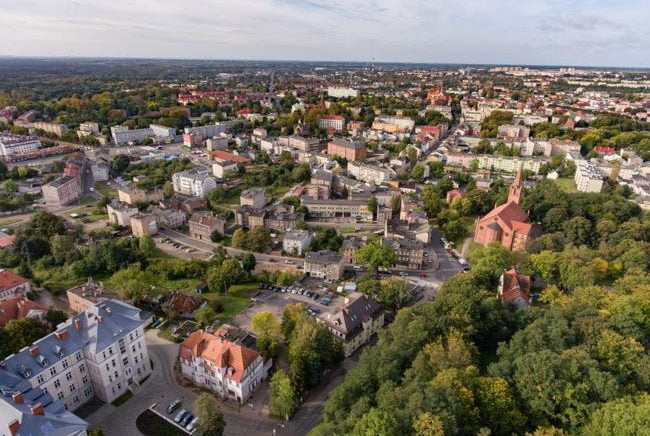 Panorama miasta Słupsk