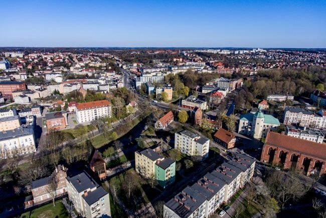 Panorama miasta Słupsk