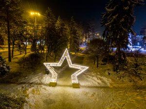 Świąteczna iluminacja w Słupsku